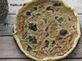 Quiche aux champignons des bois et parmesan au thermomix ou sans