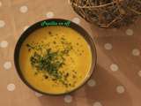 Soupe de lentilles corail à l’indienne au thermomix ou sans