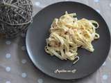 Tagliatelles au saumon fumé au thermomix