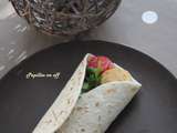 Wraps au chèvre pané