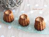 Cannelés bordelais à la crème de marrons au thermomix ou sans (cadeau gourmand, étiquettes à imprimer)