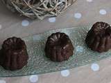 Cannelés bordelais au chocolat au thermomix ou sans