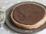 Cheesecake au nutella et pralin au thermomix ou sans