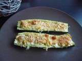 Courgettes farcies à la brandade de morue