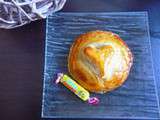 Galette des rois aux noisettes et carambars au thermomix ou sans