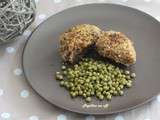 Kebbe (boulettes de viande hachée au boulgour) et leurs petits pois