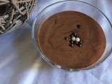 Mousse au chocolat légère au thermomix ou sans