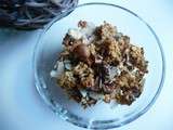 Muesli / Granola chocolat, amandes effilées, noisettes