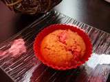 Muffins aux pralines roses au thermomix ou sans