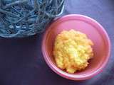 Purée carottes, pommes de terre, chou-fleur pour bébé au thermomix