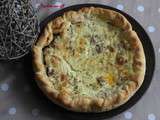 Quiche thon et caviar d'aubergines au thermomix ou sans