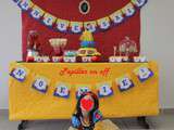 Sweet Table anniversaire Blanche-Neige (au thermomix ou sans)