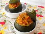 Courgettes farcies