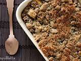 Crumble aux pommes (farine de sarrasin)