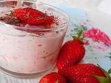 Mousse aux fraises