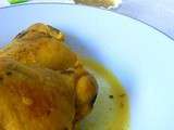 Poulet jaune, jaune, jaune {curcuma, curry, orange}