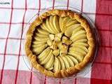 Tarte aux pommes et crème de marrons