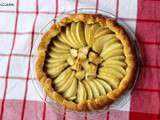 Tarte pommes et crème de marrons