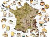 Carte de France des Fromages