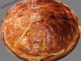 Galette des rois à la pomme caramélisée