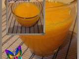 Gaspacho carottes - jus d'orange- gingembre