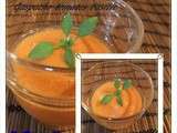 Gaspacho tomates basilic