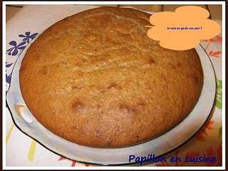 Gâteau aux épices, bananes et pâte de spéculoos