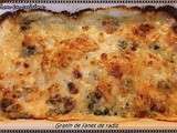 Gratin de fanes de radis