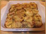 Gratin de pomme de terre et harengs fumés