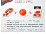 Haché de boeuf chorizo de chez Charal