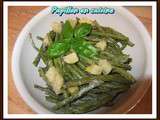 Haricots verts et quartiers de pommes de terre Minutes