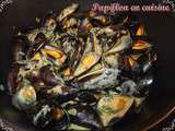 Moules au curry