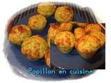 Muffins courgettes-curry-gruyère râpé