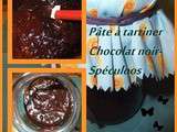 Pâte à tartiner Chocolat Noir et Spéculoos