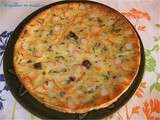 Quiche sans pâte au Surimi