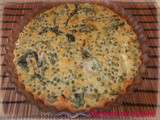 Quiche sans pâte petits pois et laitue