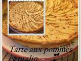 Tarte aux pommes et pralin