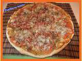 Tarte fine tomates, moutarde, oignons