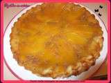 Tarte tatin mangue et caramel beurre salé