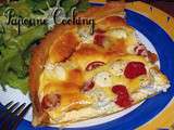 Quiche boursin tomates