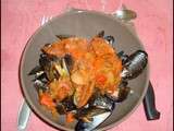 Moules Tomates – Chorizo