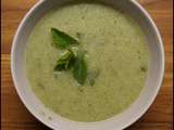 Soupe de Brocolis et Herbes fraîches