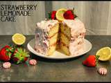 Strawberry lemonade cake