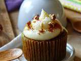 Carrot cupcakes {un livre, une recette}