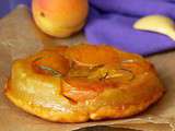 Tarte tatin abricots et romarin