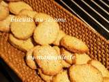 Biscuits au sésame