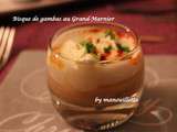 Bisque de gambas au Grand-Marnier