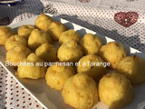 Bouchées au parmesan et à l'orange