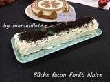 Bûche façon Forêt Noire