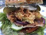 Burger à l'américaine / au poulet croquant